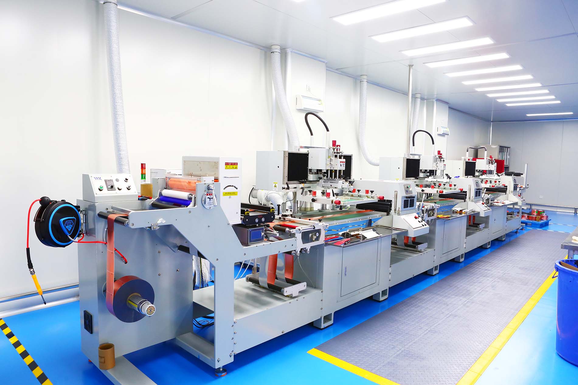Color Silk Screen Printing Machine